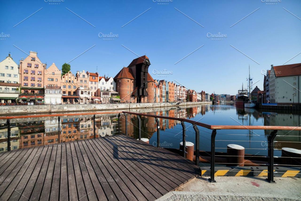 Apartament Blisko Starowki, Apartment Near To Old Town Gdansk Exterior photo